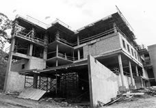 New academic building construction.
