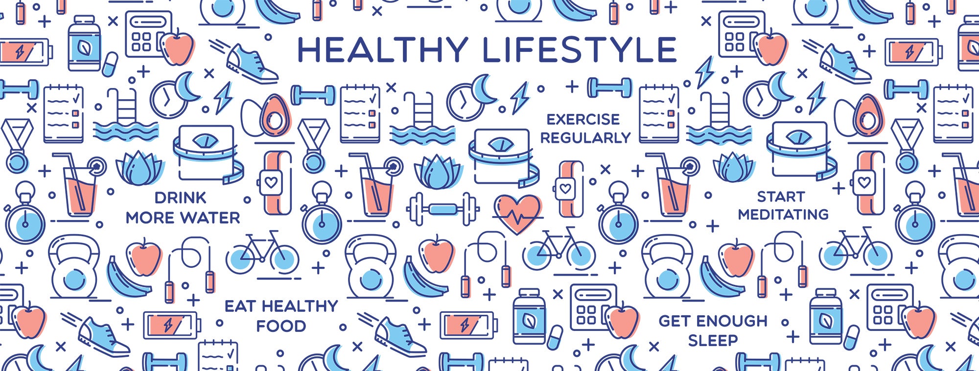 Healthy Lifestyle graphic