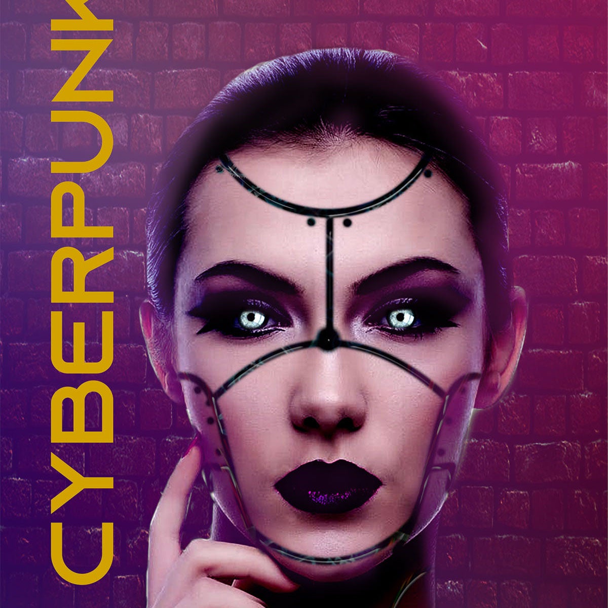 Cyber Android graphic