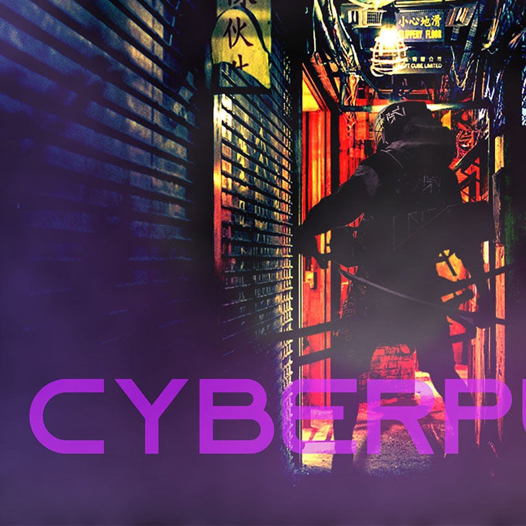 Cyberpunk Cyborg graphic