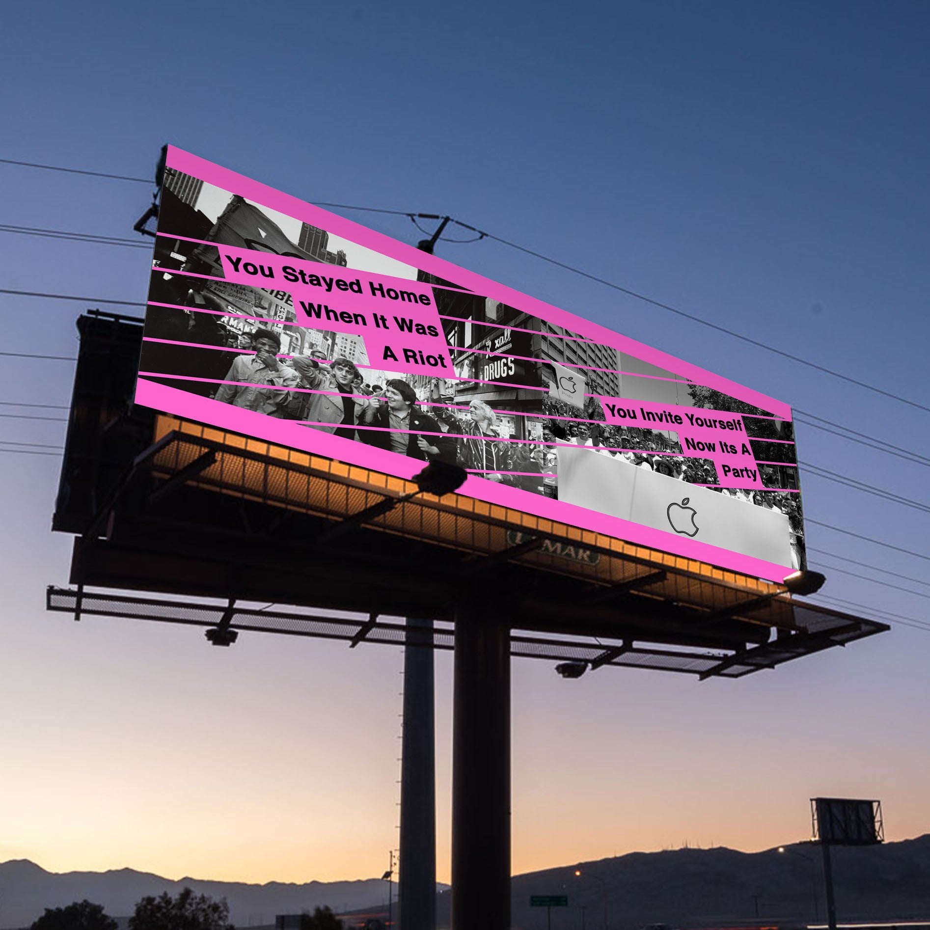 Billboard mock-up