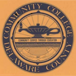 Delaware County Community College Community Service Through Education Seal