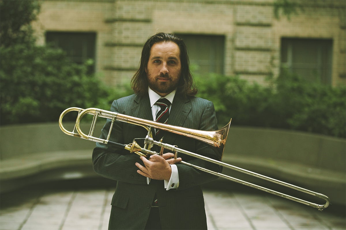 Trombonist William Lang