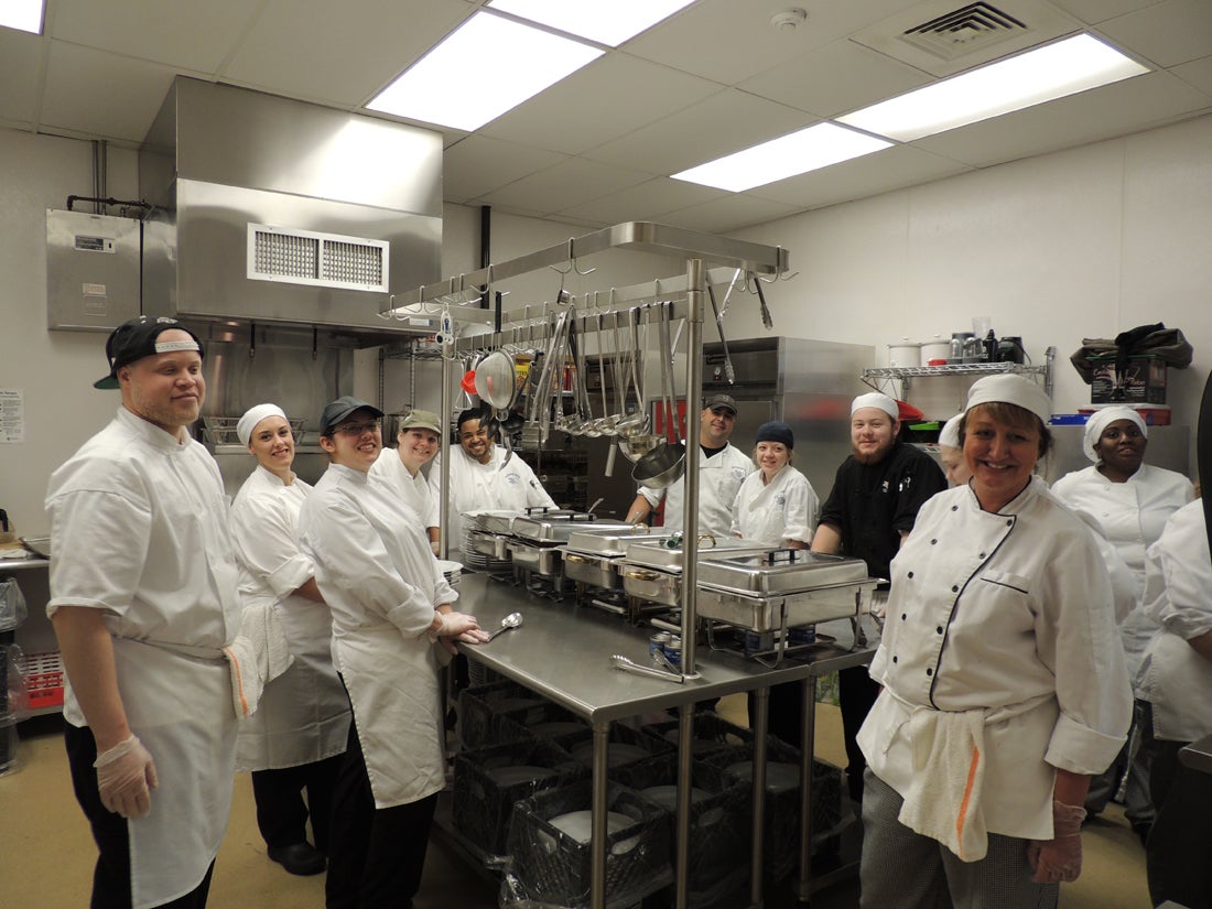Culinary Arts Students Give Back, Sharing Their Time and Talents at the
