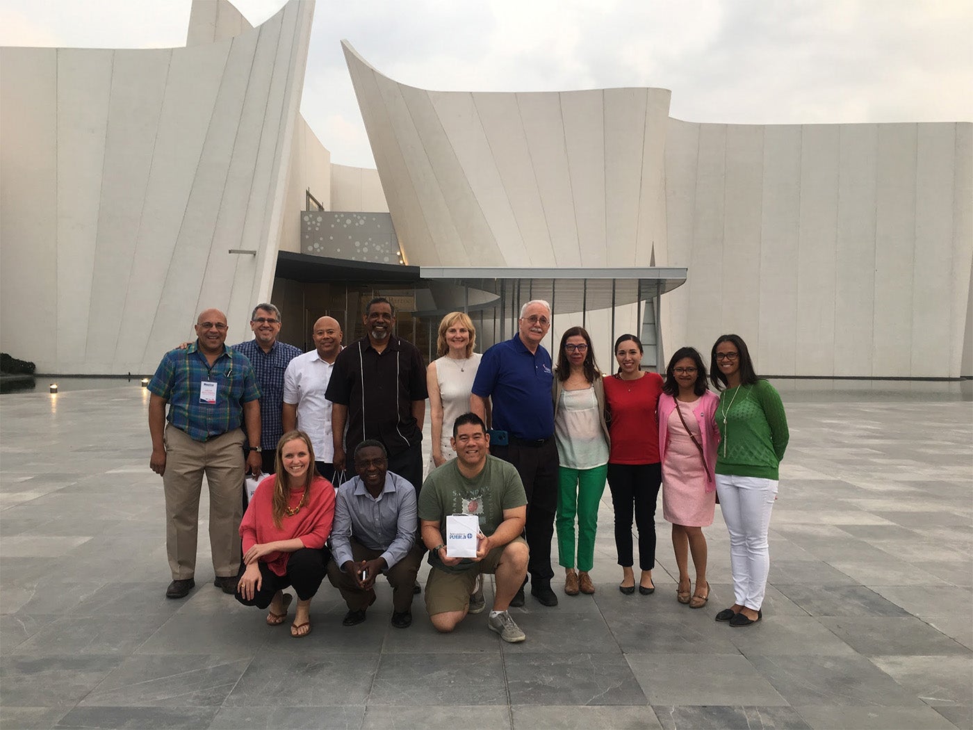 Delaware County Community College's Director of International Programs and Partnerships Dr. Sabuur Abdul-Kareem (far left) attended a workshop in Mexico with nine colleagues from universities in the U.S. The workshop was aimed at increasing student mobility and academic partnerships between the U.S. and Mexico.