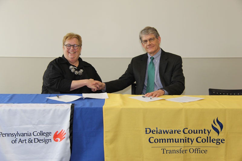 Transfer Agreement with Pennsylvania College of Art and Design