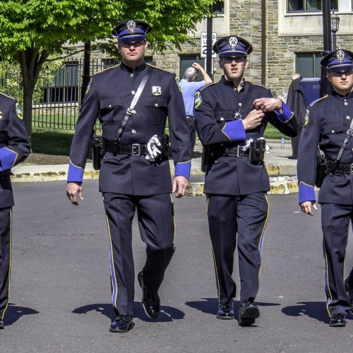 Police academy grads