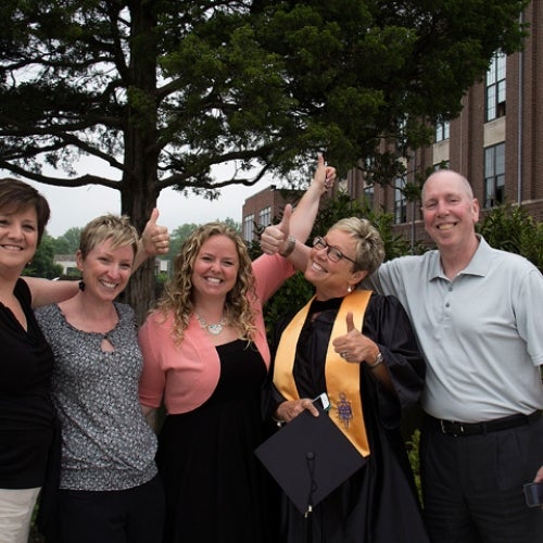 Family at Commencement 2014