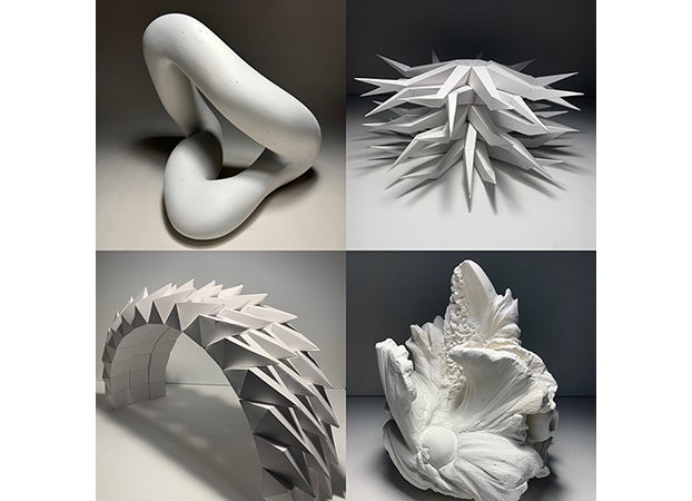 Collage of student work