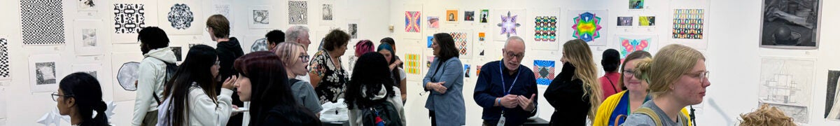 Foundations Show in Art Gallery
