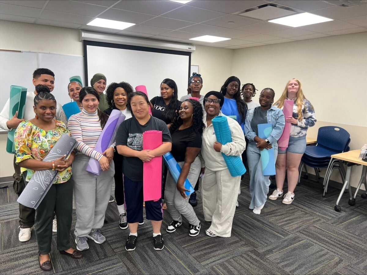 Members of DCCC's Women's Empowerment Initiative.