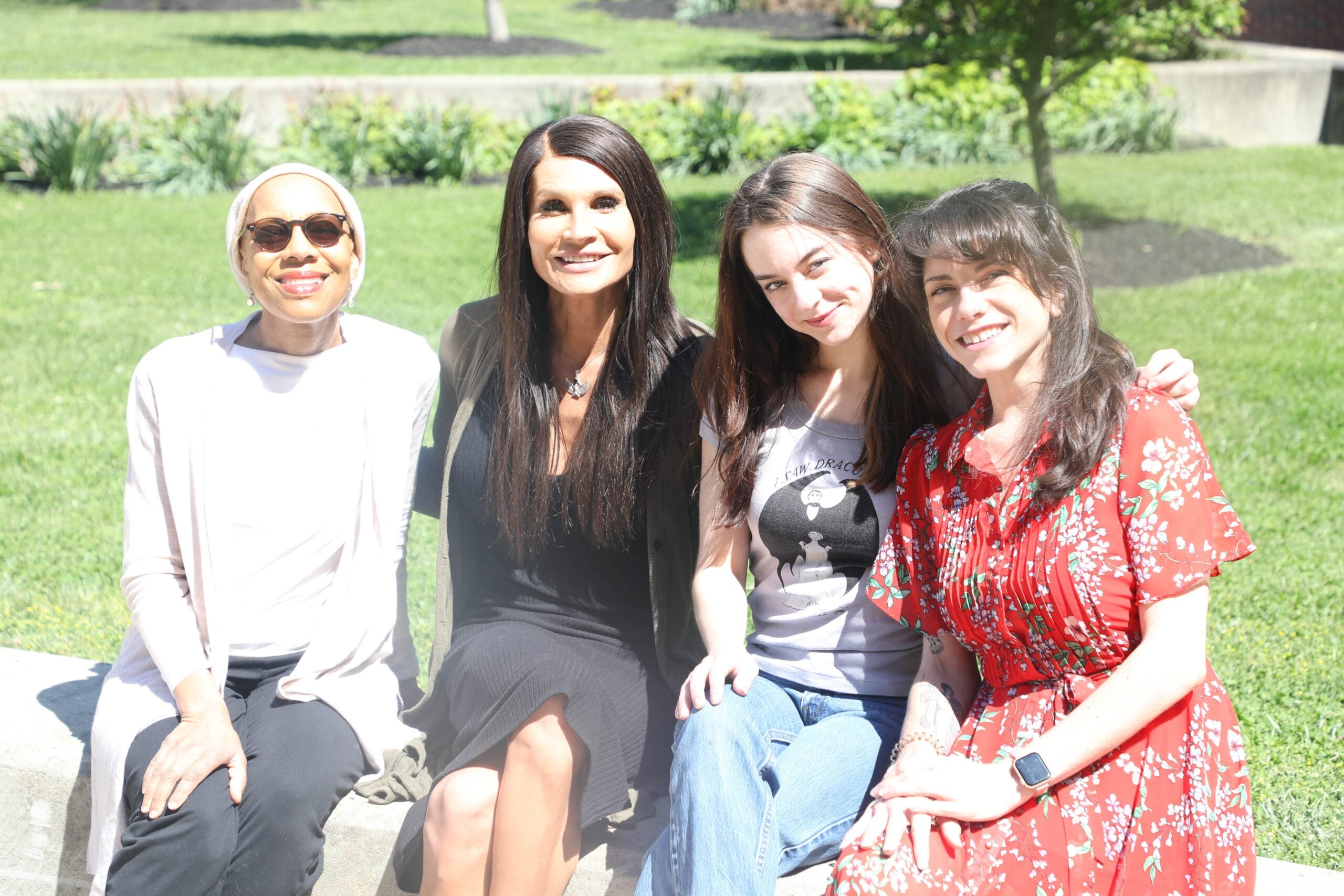 DCCC Professor Dr. Tanya Gardner and her students