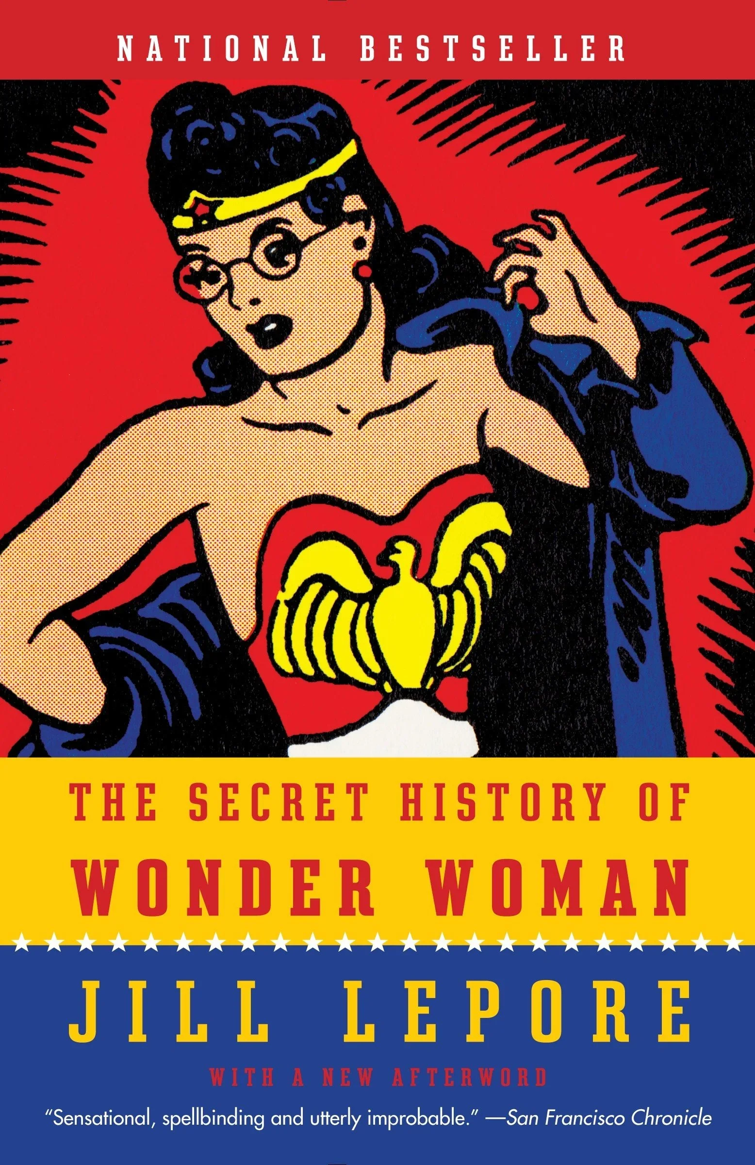 Book cover of The Secret History of Wonder Woman