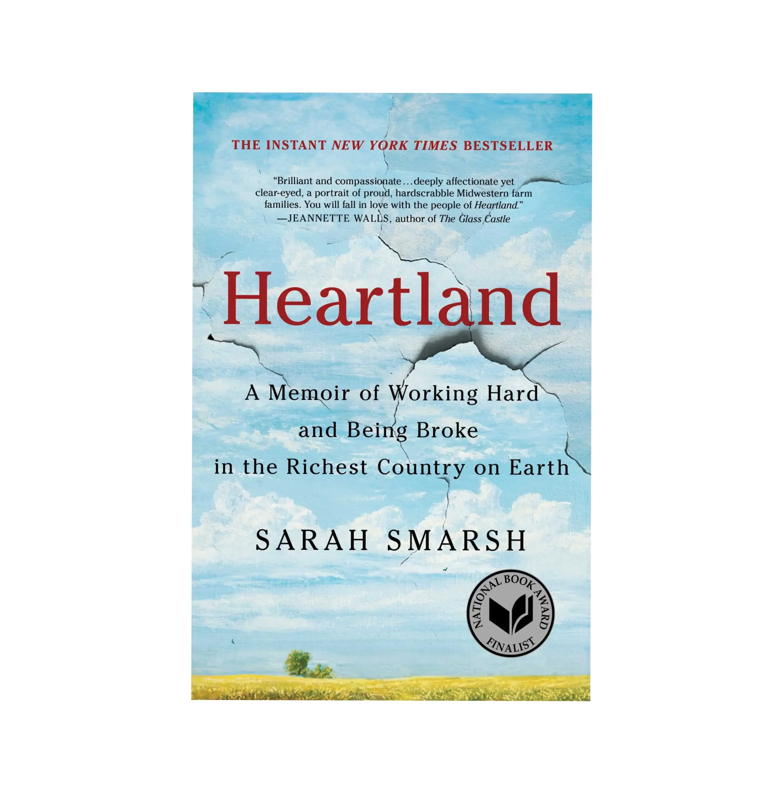 Book cover of Heartland by Sarah Smarsh