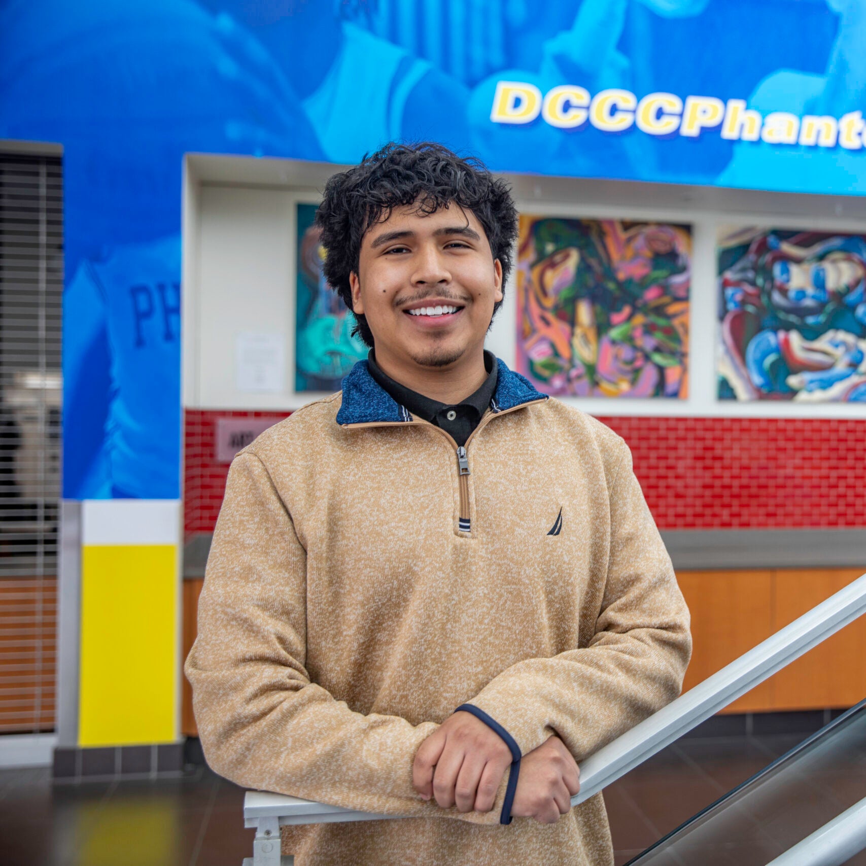 DCCC student Diego Garcia Cintora