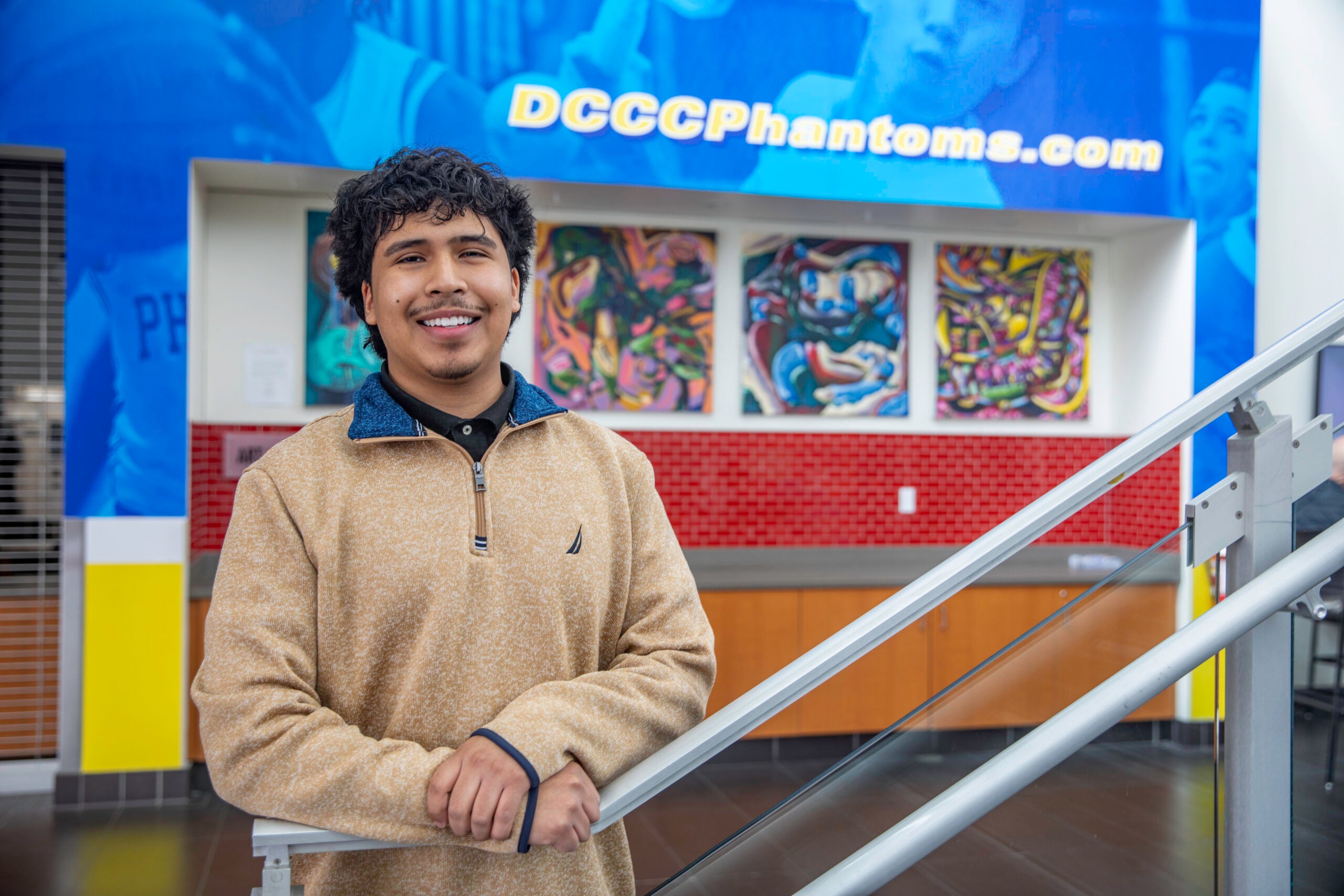 DCCC student Diego Garcia Cintora